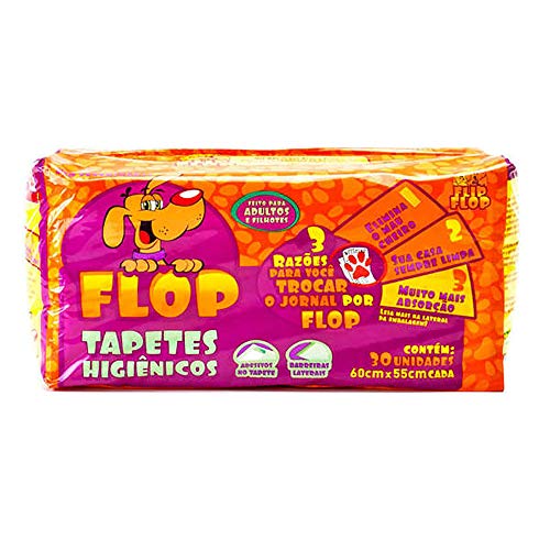 TAPETE HIGIÊNICO FLOP - PETIX - 30 UNIDADES