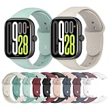 Silikon Pasek Zegarka do Redmi Watch 5 / Watch 4 / Watch6, Sport Paski Bransoletka Pasek do Xiaomi Smart Band 9Pro / 8 Pro /10 Pro