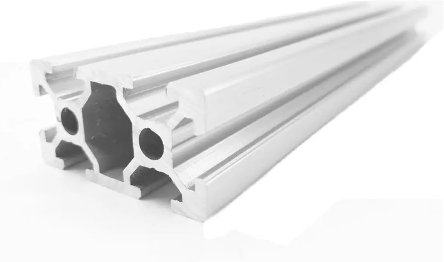 1 Piece 2040 Silver Black T Slot Aluminum Extrusion 600mm 650mm 700mm 750mm 800mm(Silver,650mm)