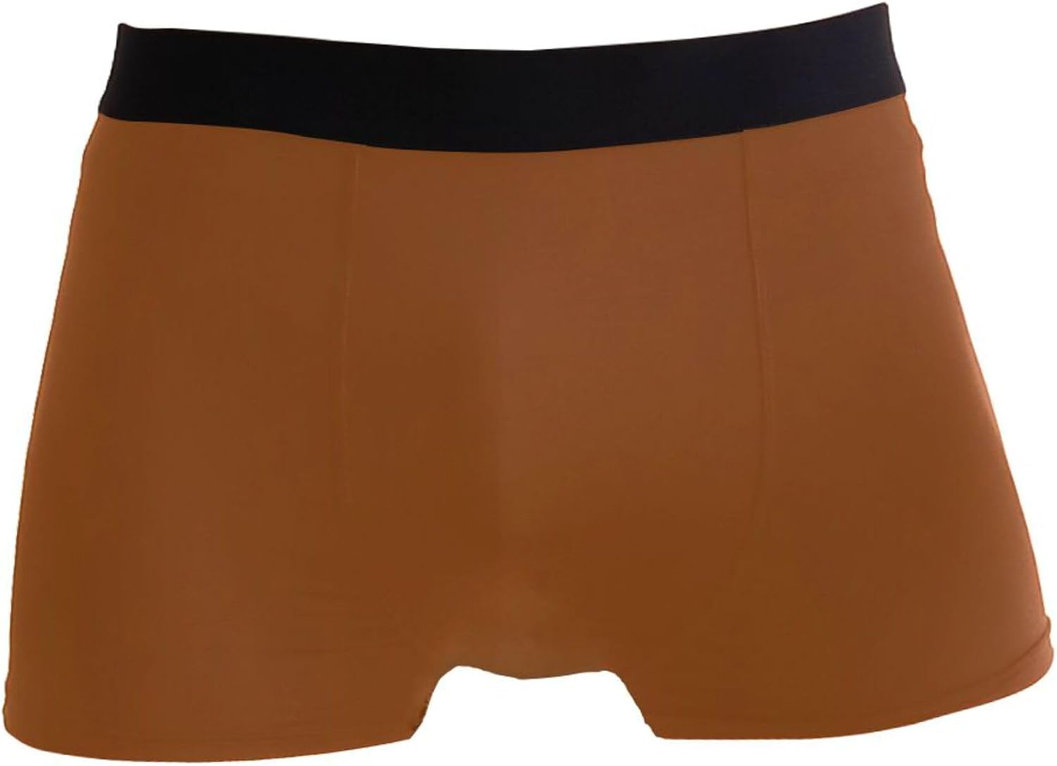 Brown Men’s Boxer Briefs Pack Underwear Stretch Breathable Boxer Briefs for Men Boys Kids S