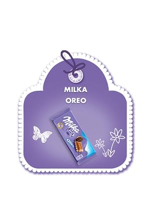 Oreo & Hazelnut Chocolate Bars - 3.5oz by Milka