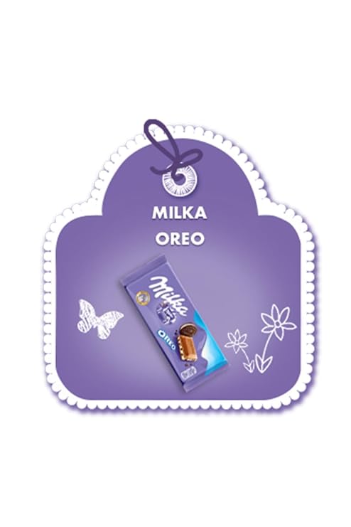 Oreo & Hazelnut Chocolate Bars - 3.5oz by Milka