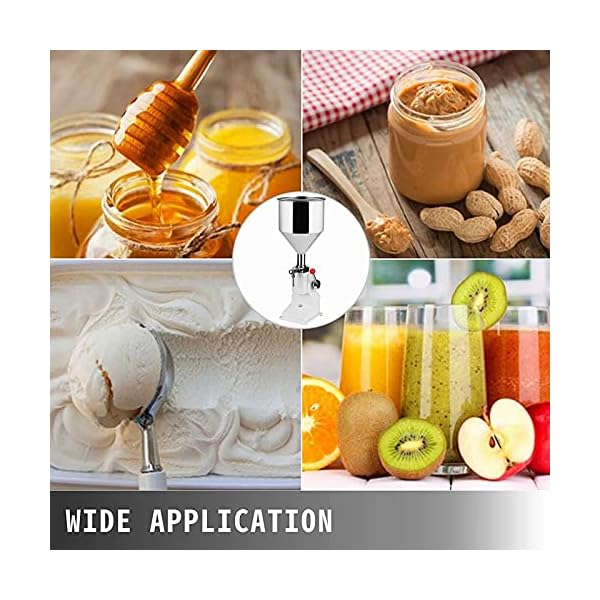 KELUNIS Manuelle FÃ¼llmaschine FÃ¼r FlÃ¼ssigkeit & Paste, Edelstahl FlaschenfÃ¼llmaschine 5-50Ml Pro Kosmetisches Ãl Lipgloss Creme Shampoo Schatz – Bild 8