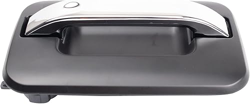 Miniatura 657 de TRQ Manija de la puerta exterior trasera izquierda del lado del conductor negra compatible con Honda Civic 2001-2005