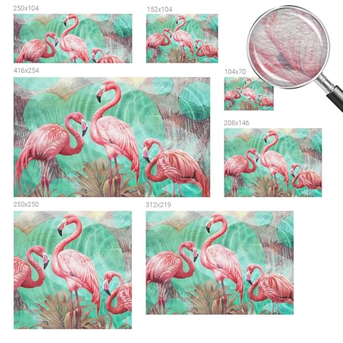 Papier peint intissé oiseaux exotiques à impression de haute qualité durable - 6