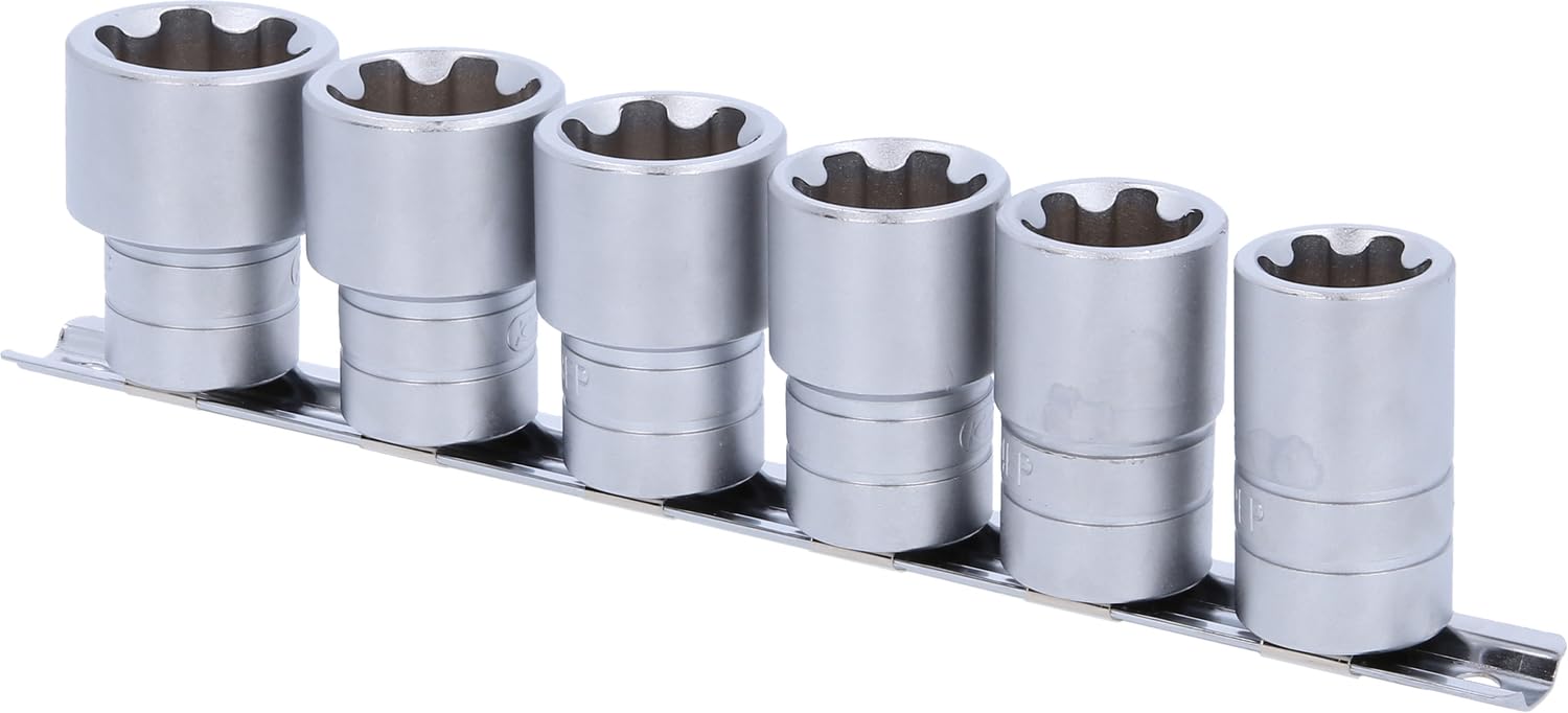 KS TOOLS 1/2" Torx-E-Plus zestaw kluczy nasadowych, 6-częściowy, EPL22-EPL32 (911.3135)