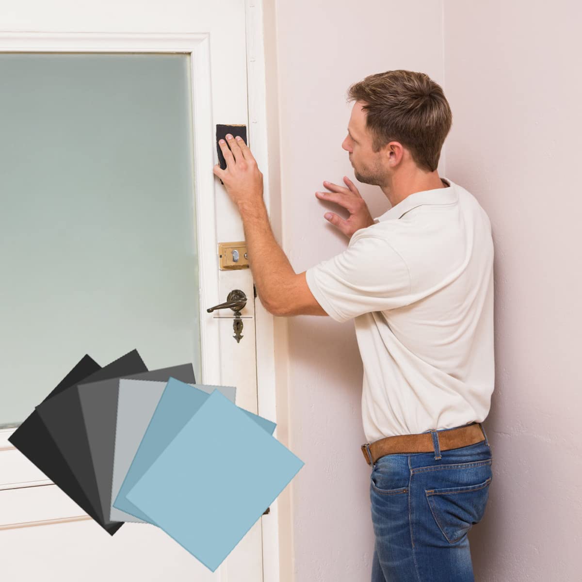 Silverline Nat en droog schuurpapier - waterproof - korrel 320 - 230 x