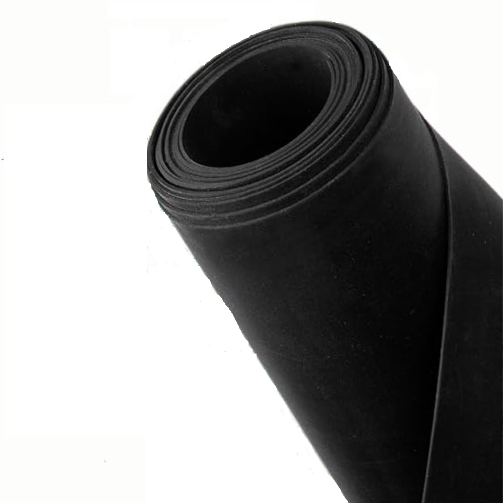 Whimar Telo in EPDM Nero Stabilizzato UV Spessore 1mm per Laghetto o Stagno - Made in Germany (4,5 x 5 mt)