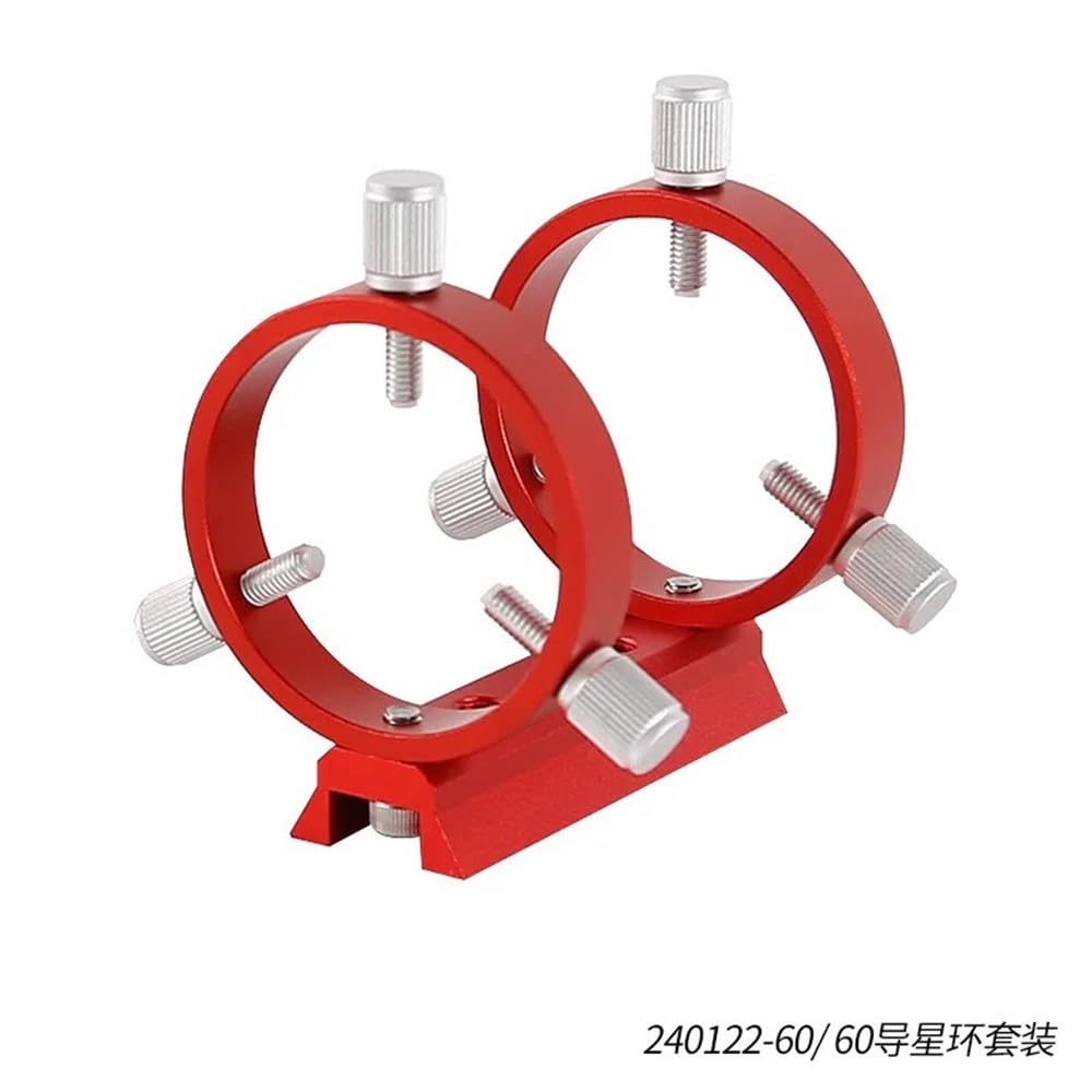 Accessoires pour télescopes Guide de télescope à queue d'aronde 90 mm, plaque de base rouge 68/80/90/102 mm, anneau de mise au point, chercheur, lunette, accessoire d'astronomie Oculaire pour télescop