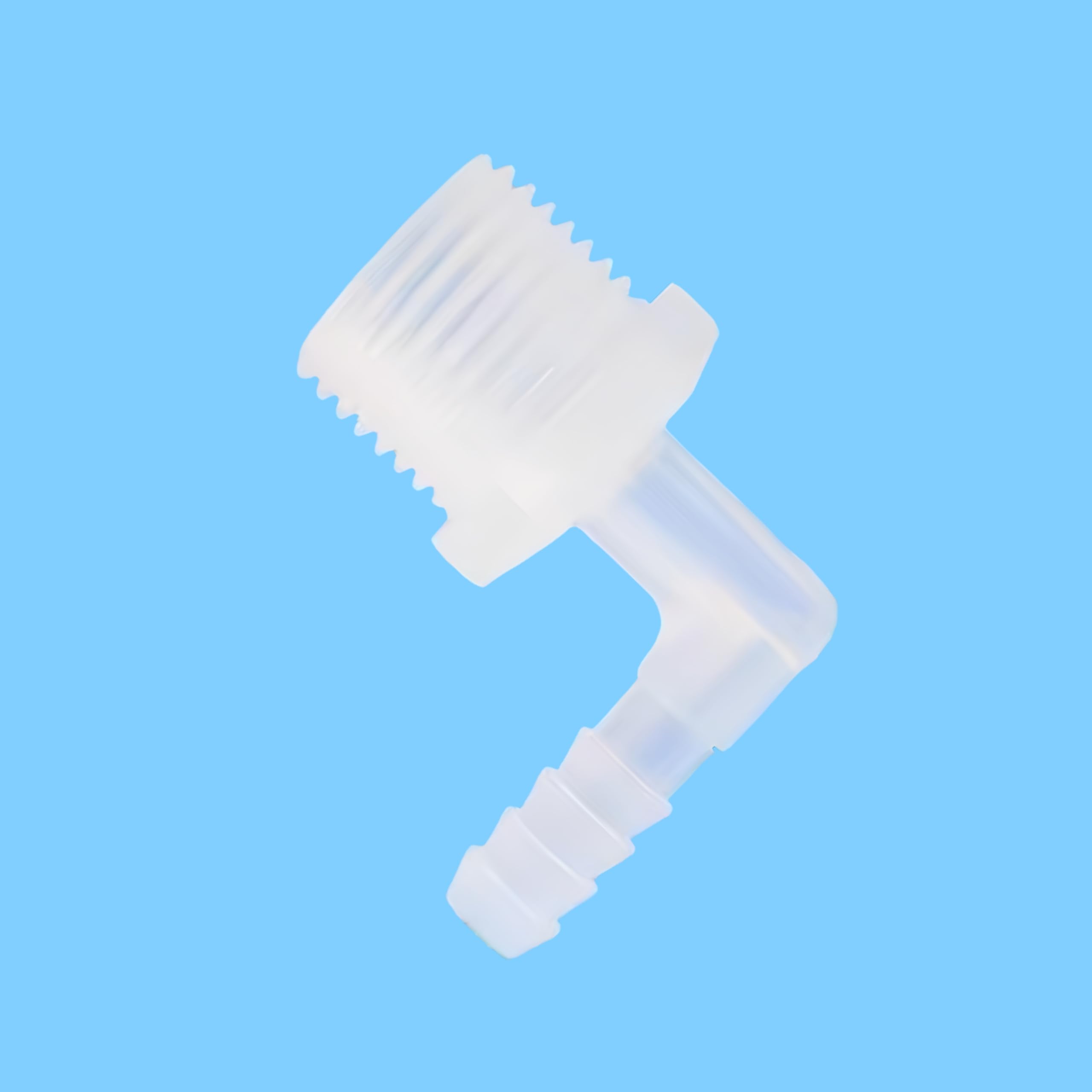 Plastikowa końcówka do węża PP, plastikowa Adapter montażowy 1/2G męski na 3/8 cala, 1 opakowanie płynne paliwo