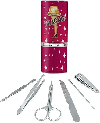 A Christmas Story Fragile Stainless Steel Manicure Pedicure Grooming Beauty Care Travel Kit