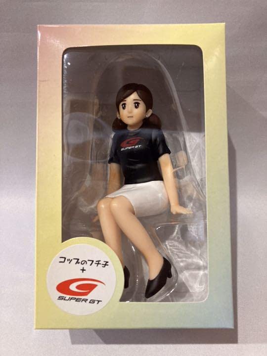 SUPER GT コップのフチ子さん　フィギュア Amazon.co.jp: コップのフチ子 SUPER GT コラボ ブラック : おもちゃ