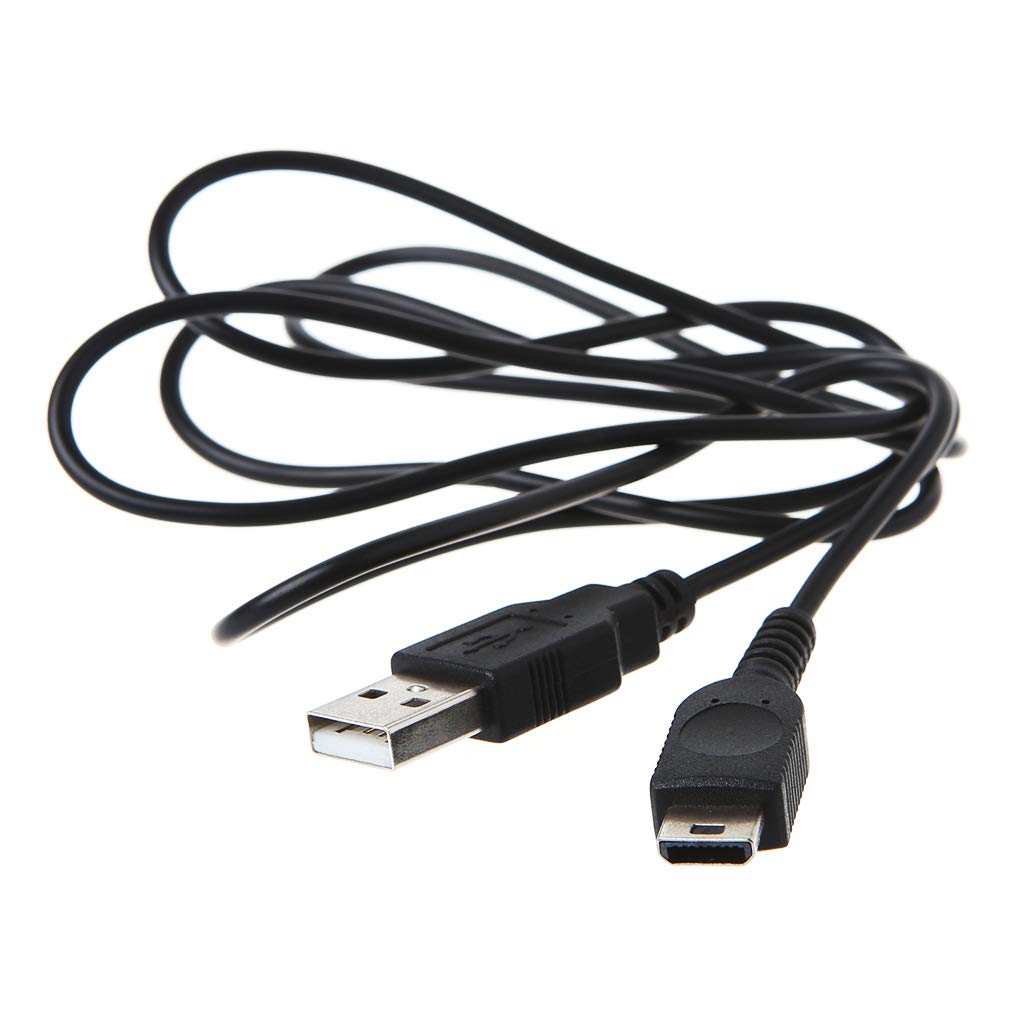 Fuente de alimentación USB Cable de Carga del Cargador Cable 1.2m para Consola Gameboy Micro GBM