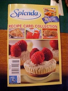 Paperback Splenda Brand Recipe Card Collection Booklet Book