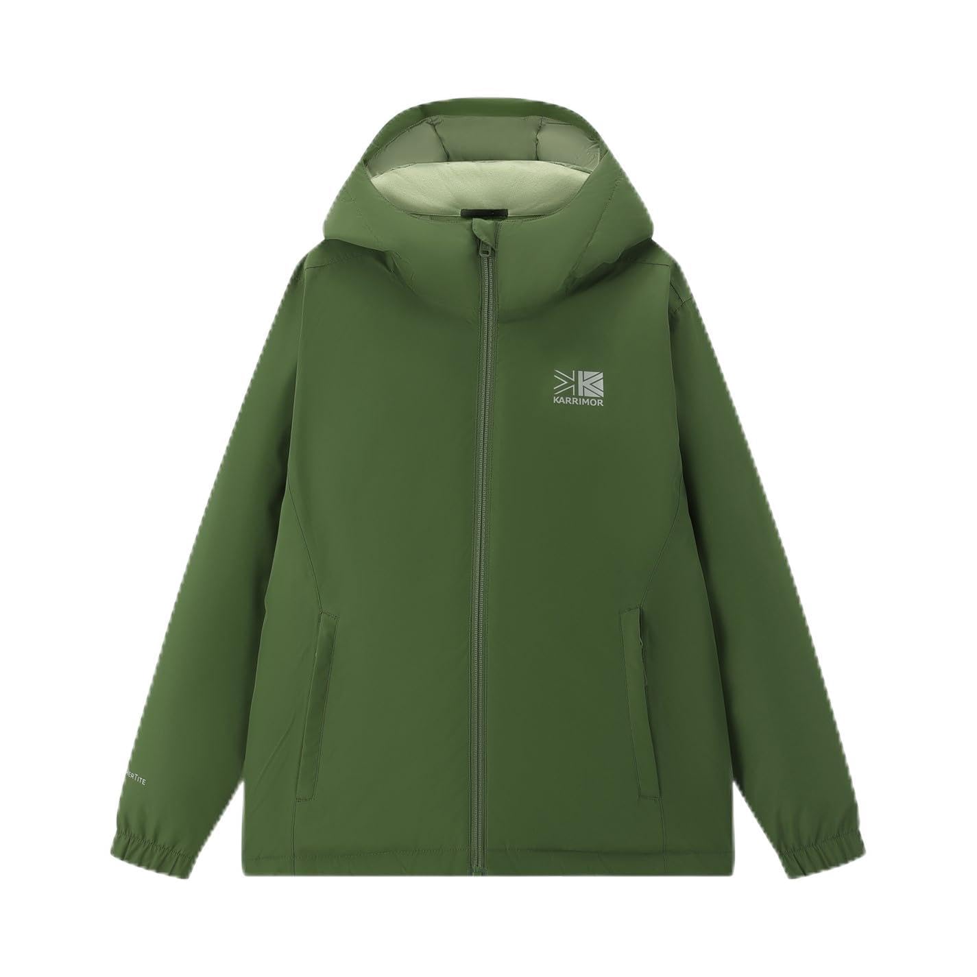 Karrimor Kids Sierra Insulated Waterproof Jacket Junior Long Khaki 9-10 Years