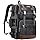 WITZMAN Canvas Travel Backpack for Men Large Laptop Backpack Fit 16 inch Carry-on Airline Approve...