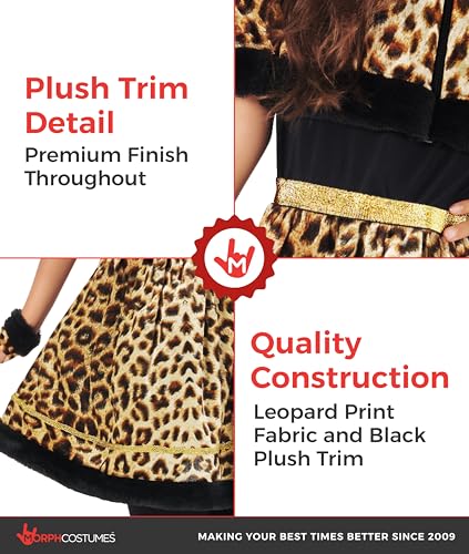 Disfraz de Gato Leopardo para Niñas miniatura 3