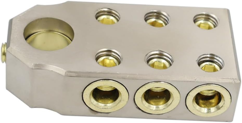 Car Battery Terminal Connector Zinc Alloy Replacement for Tapered Sae Post Corrosion Resistant Automotive Battery Clamp for Positive and Negative - Polarity