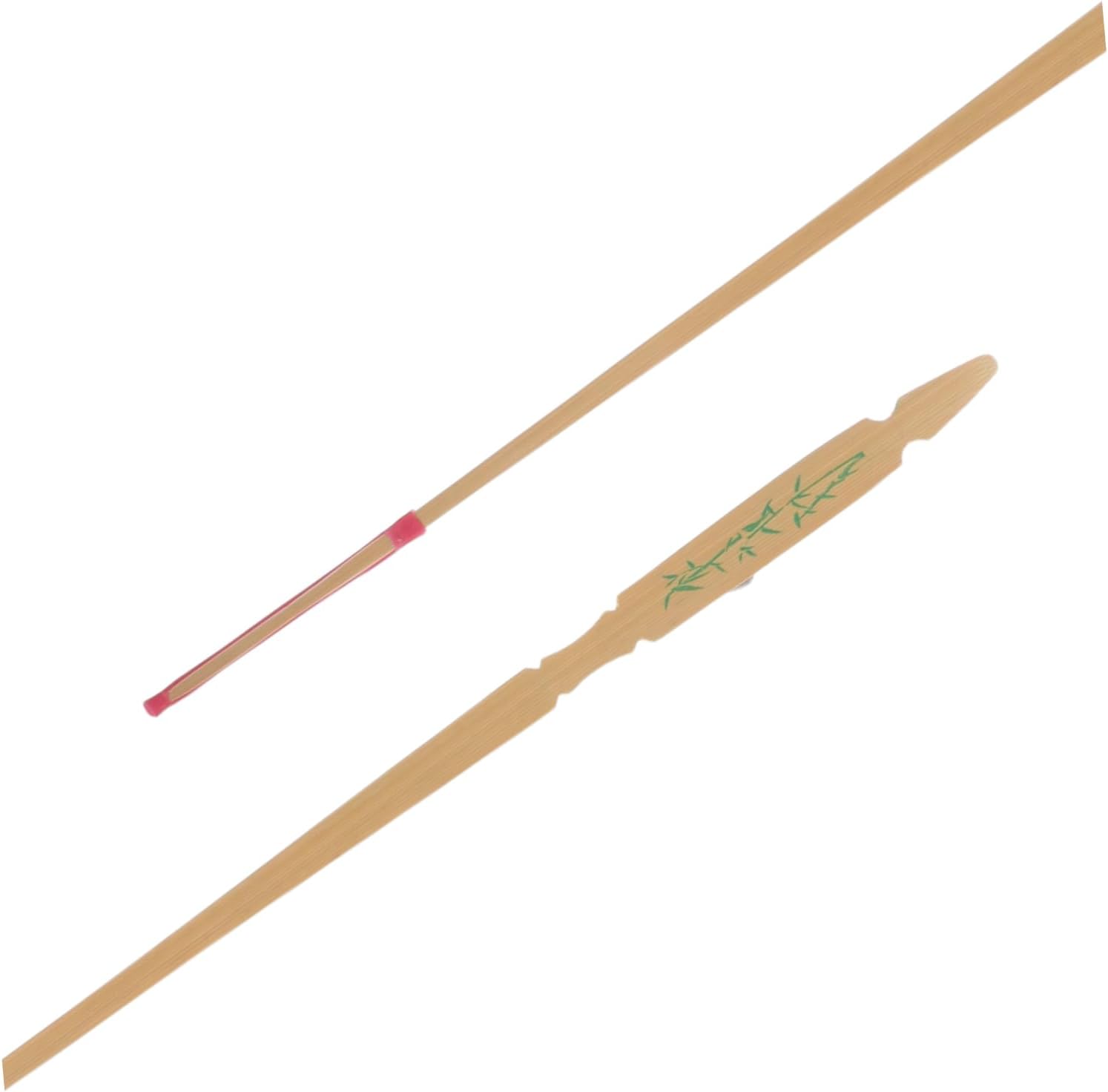 SUPVOX 2pcs Professional Dulcimer Hammer Mallets Ergonomic Yangqin Sticks with Green Bamboo Design for Musicians Durable Music Instrument Accessories for Practice and Performance