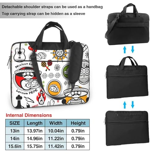 Bolsa para laptop versátil con diseño original contra golpes 3