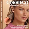 CASSIECA 9 Pairs Gold Earrings for Women, 316L Surgical Steel Earring Set 14K Gold Hoops Earrings Cubic Zirconia Round Stud Earrings Hypoallergenic Cartilage Huggie Hoop Tragus Piercing Jewellery #1