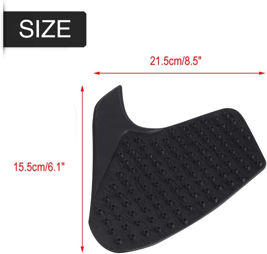 Keenso 1 Pair of AntiSlip Gas Traction Pad Knee Grip Sticker for 696 795 796 1100