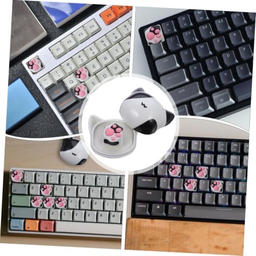 Keycap clavier mécanique patte de chat Gatuida contre les claviers tristes