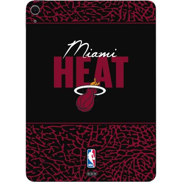 Skinit Decal Tablet Skin Compatible with iPad Air 11in (2024-2025) - Officially Licensed NBA Miami Heat Elephant Print Design