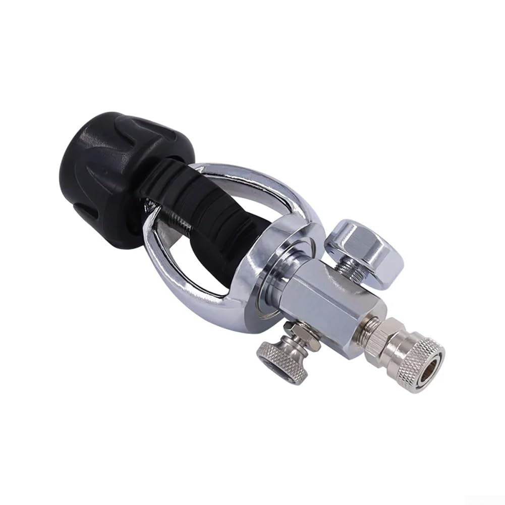 Válvula de prueba de buceo de latón Adaptador de tanque DIN G5/8