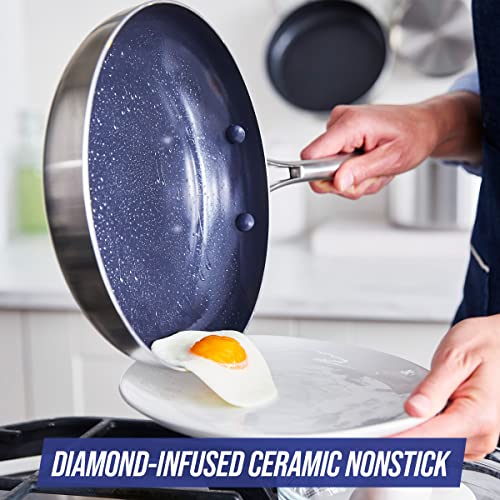 Blue-Diamond-HD-Stainless-Steel-Clad-Pro-10-Piece-Cookware-Pots-and-Pans-Set-Diamond-Infused-Ceramic-Nonstick-PFAS-Free-Dishwasher-Safe-Oven-and-Broiler-Safe-Silver