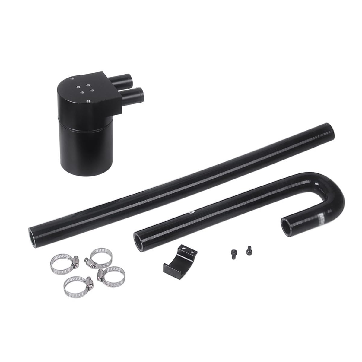 Récupérateur d'huile N54 double cloison filtrante et durites silicone pour BMW 335i 135i