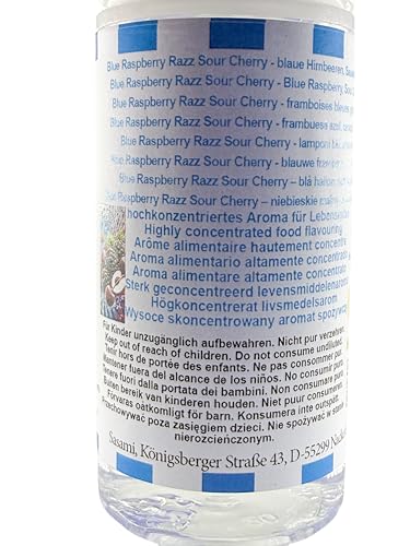 Framboises bleues griottes Sasami arôme DIY e-liquide fruité 100ml