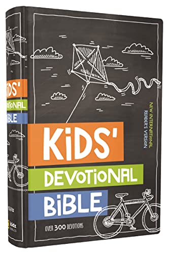 Nirv, Kids' Devotional Bible, Hardcover: Over 300 Devotions #TOP13