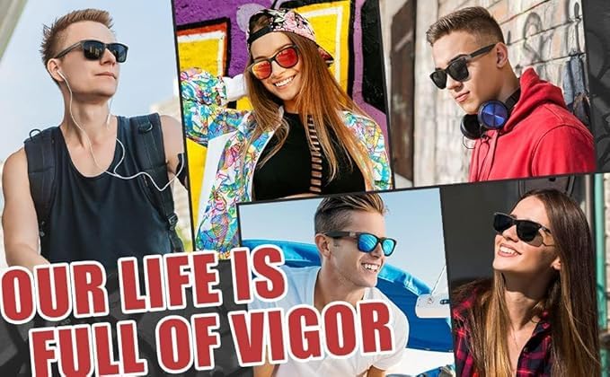 Image of Uv Protected Square Sunglasses for Men