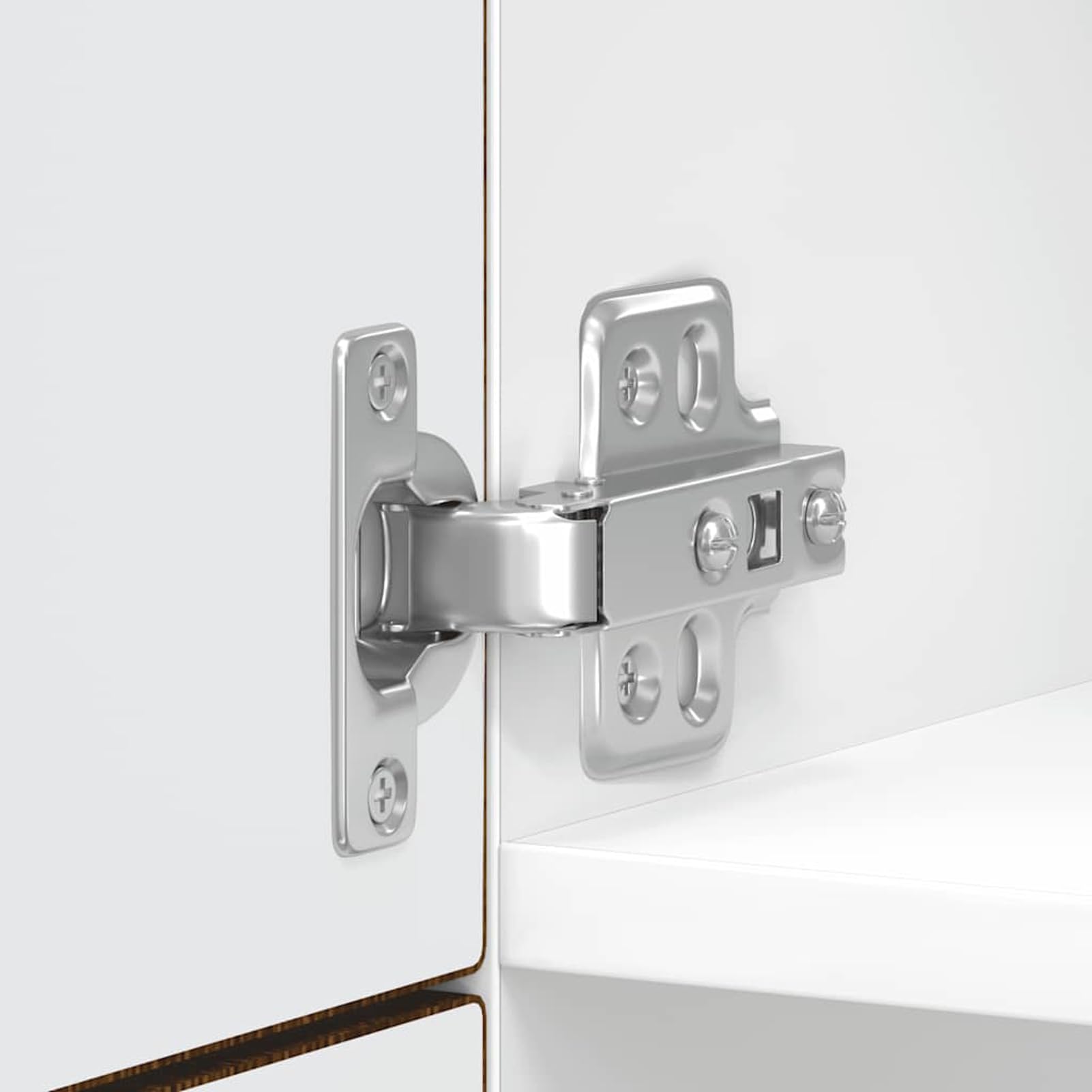 Porto Küchenschrank Braun Eichen-Optik, Holzwerkstoff, 60x57x207 cm, mit verstellbaren Füßen Model854114