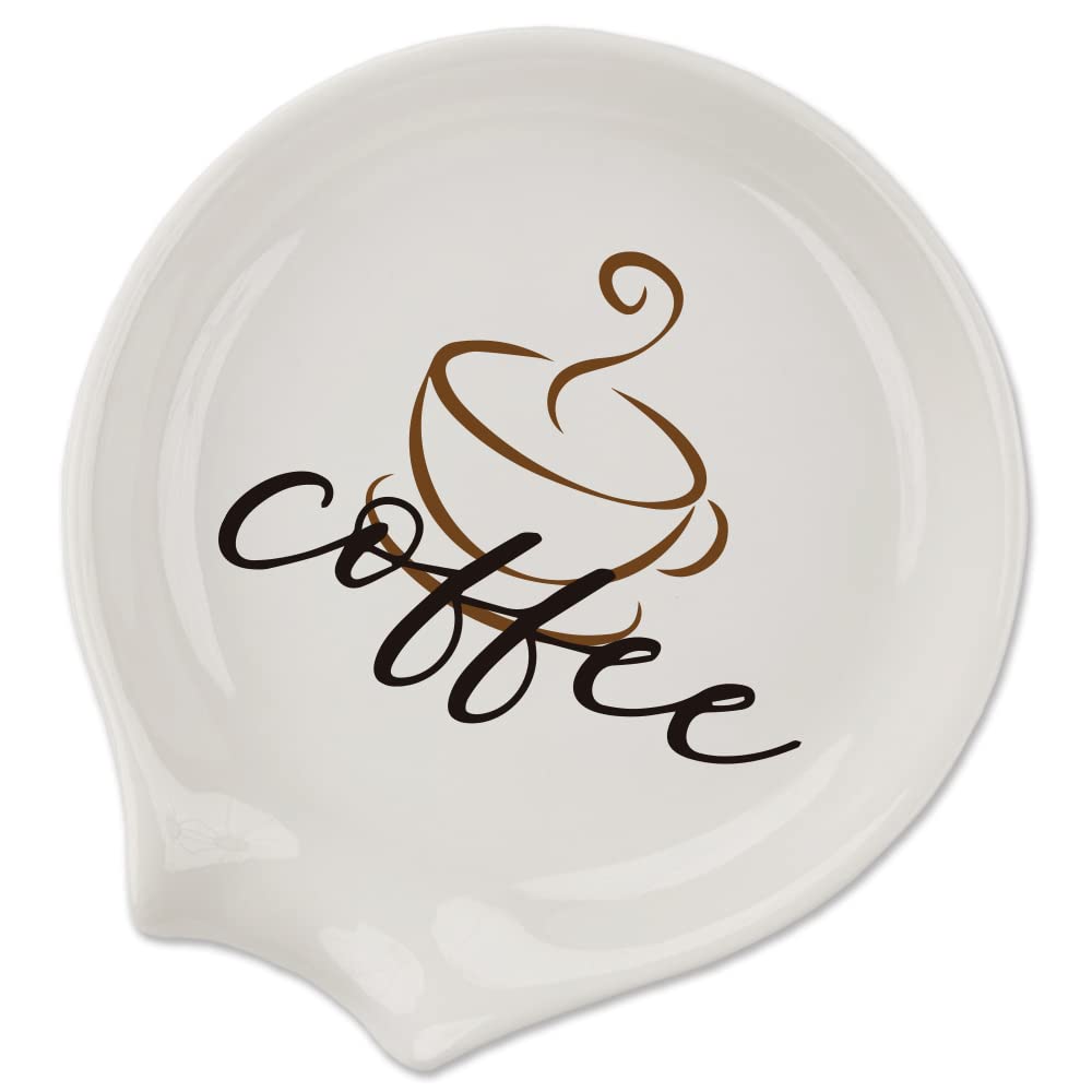 coffee spoon rest engraved cute counter spoon holder funny farmhouse home bar coffee station table accessories dcor gift for coffee lovers girlfriend wife husband anniversary friends