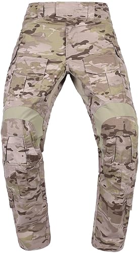EMERSONGEAR Pantalones tácticos G3, pantalones cargo Ripstop para hombre, camuflaje militar, entrenamiento, senderismo, caza, camping, pesca,