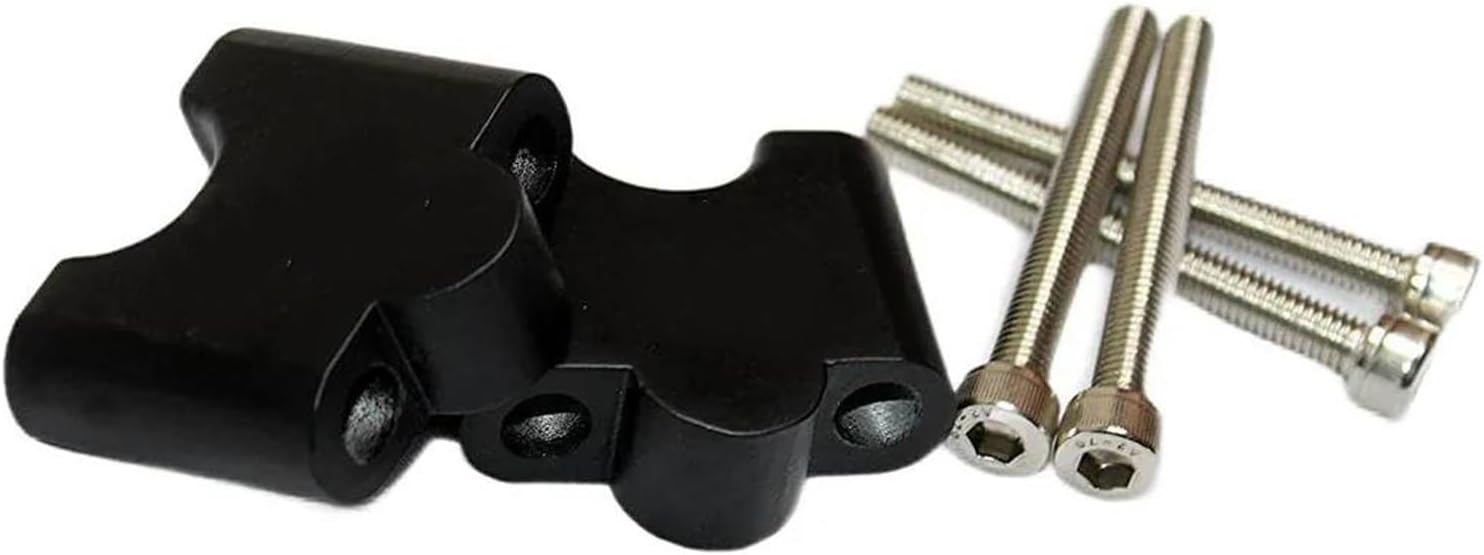 Handlebar Riser for Hunter 350 7/8" Bars,30mm Height Motorcycle Accessories Handlebar Risers Handle Bar Risers Clamp