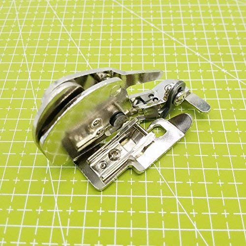 Pie prensa lateral con cortador para máquina de coser miniatura 2