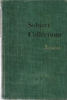 Hardcover Subject Collections 3rd Edition Book