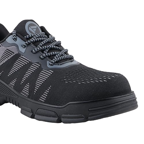 Image of FUEL Reevon-02 Lightweight Safety Shoes with Knitted Fabric Upper, Kevlar Insole & Non-Metallic Toe Cap in 200J