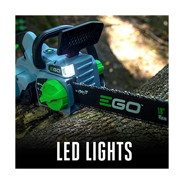 EGO Power+ CS1800 Akku und Ladegerät (45,7 cm), 56 Volt, schnurlose Kettensägen, nicht im Lieferumfang enthalten – Bild 7