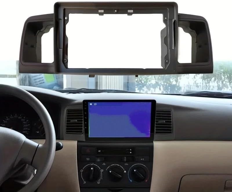自動車部品 に適合する カローラ E120 E120 2007-2011 2Din カーラジオ 9インチ フェイスフレーム ダッシュ