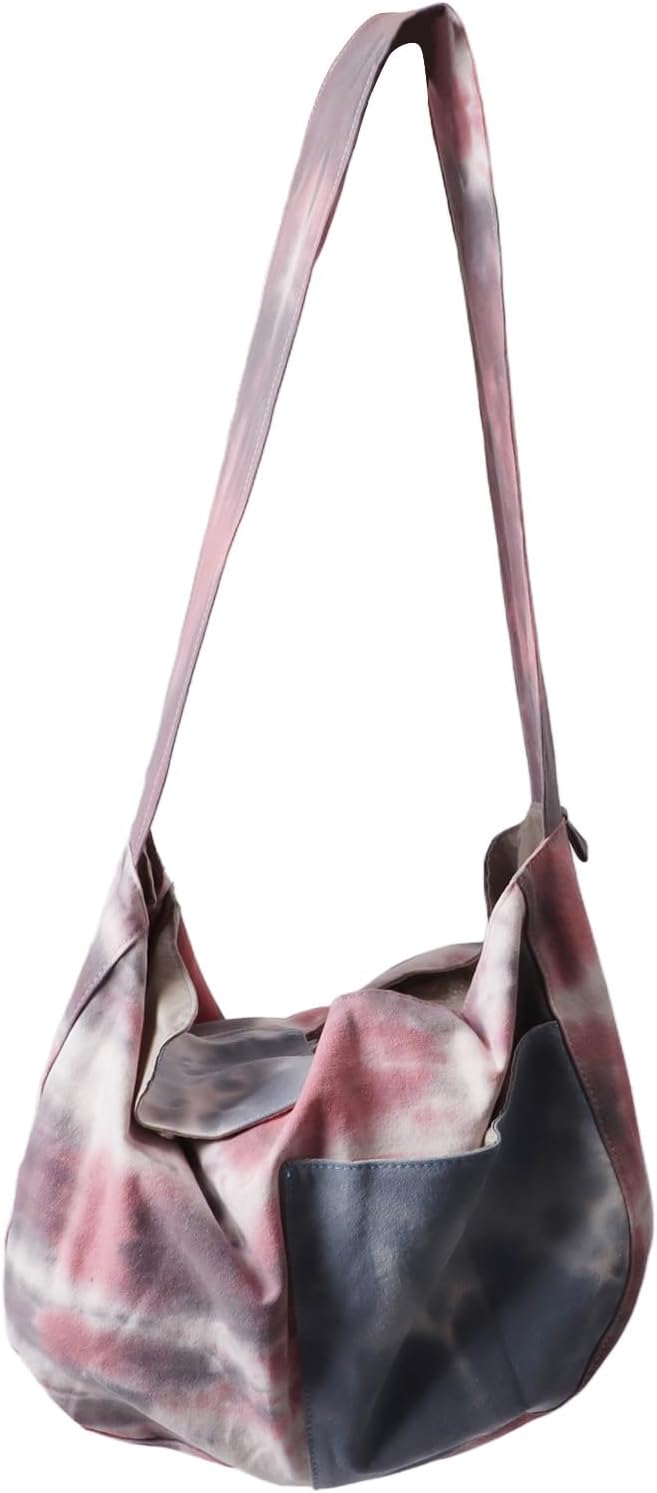 Dog Sling Carrier for Small Dogs and Cats, Pet Sling Bag with Large Space, Breathable Mesh Design, Comfortable Puppy Carrier for Outdoor Travel, Includes Safety Belt Buckle and MUL