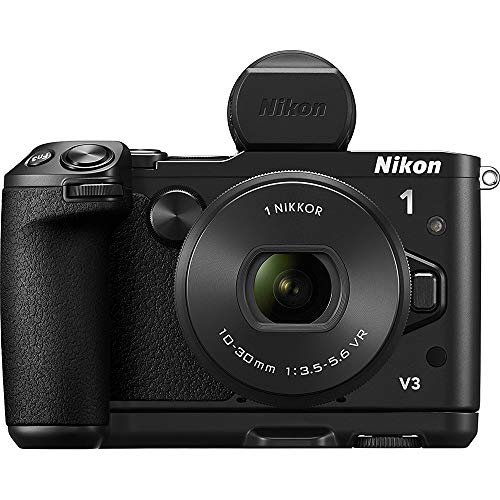 Nikon V3 + 1 NIKKOR VR 10-30mm f/3.5-5.6 Appareil Photo Numérique Compact 18.4 Mpix Zoom 3 x Wi-FI Noir
