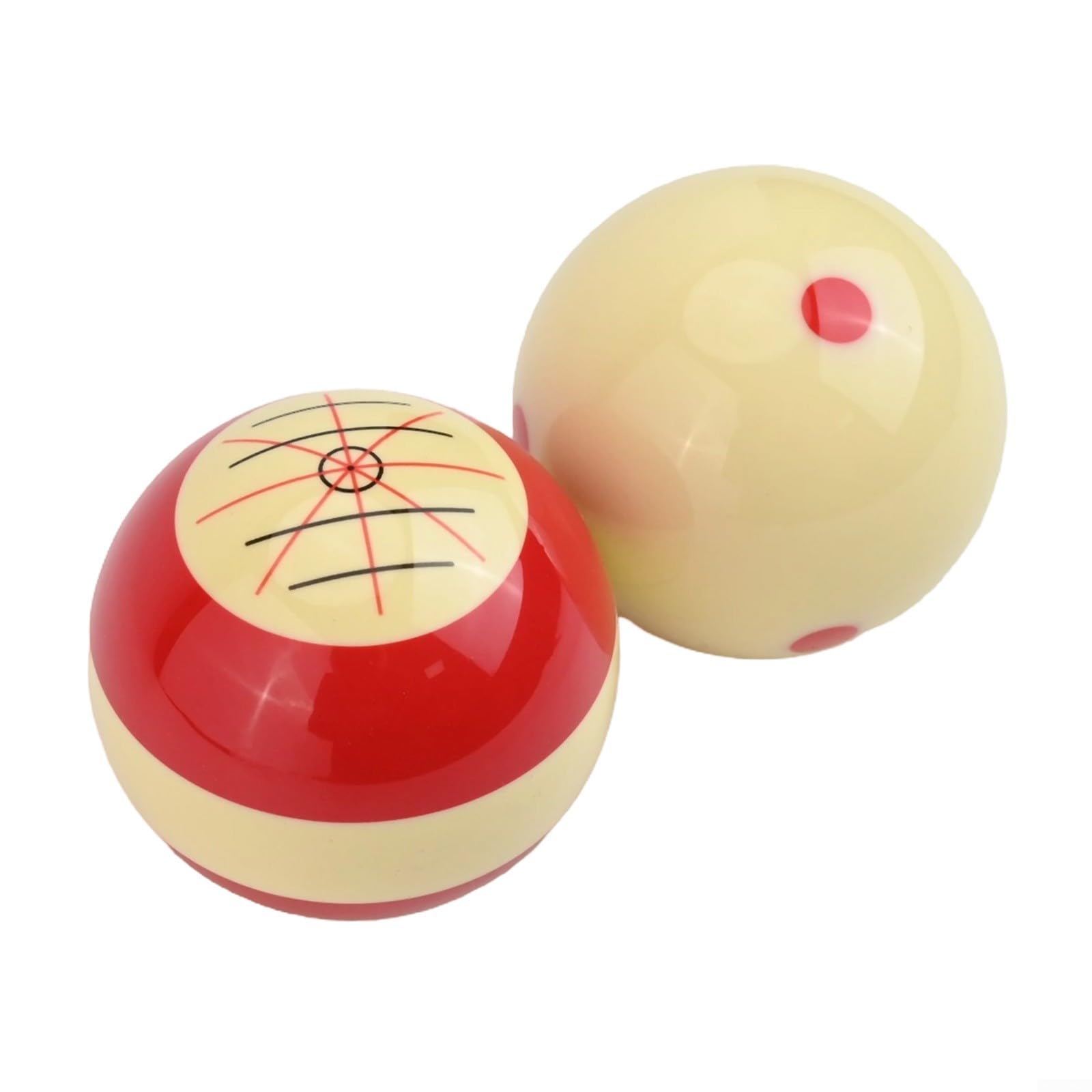 Balles de billard 57.2 mm pour perfectionner vos effets et votre visée