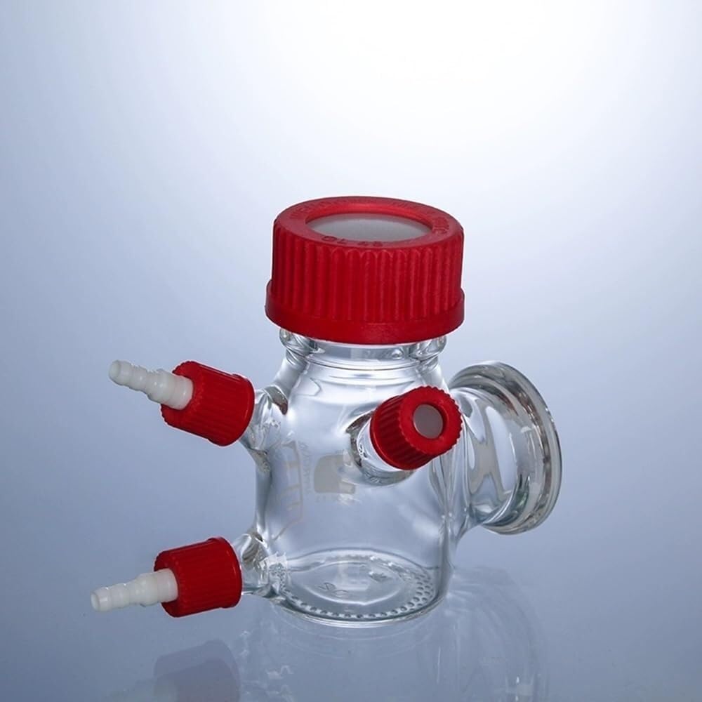 equipo de laboratorio de vidrio de borosilicato de célula electroquímica microbiana del reactor de 250 ml