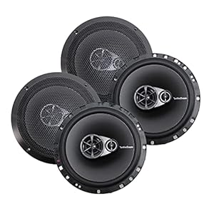 4 New Rockford Fosgate R165X3 6.5″ 180W 3 Way Car Audio Coaxial Speakers Stereo