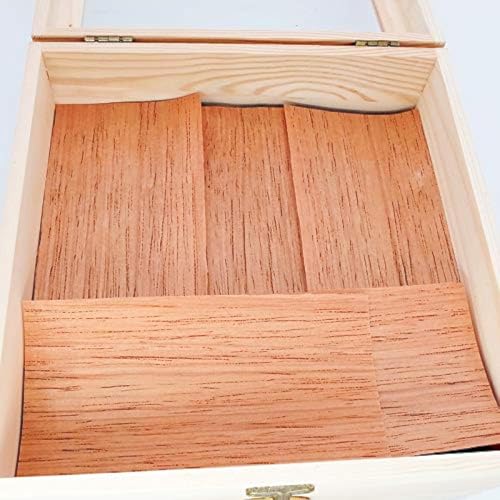 Comparison: Best Wood For Humidor 7 Woho Spanish Cedar Sheets for Humidor, Spanish Cedar Wood Veneer Lumber Strip Chip for Dividing or Lighting Up Cigars, Humidor Accessories for Tube Jar and Box (10 Count (Pack of 1))