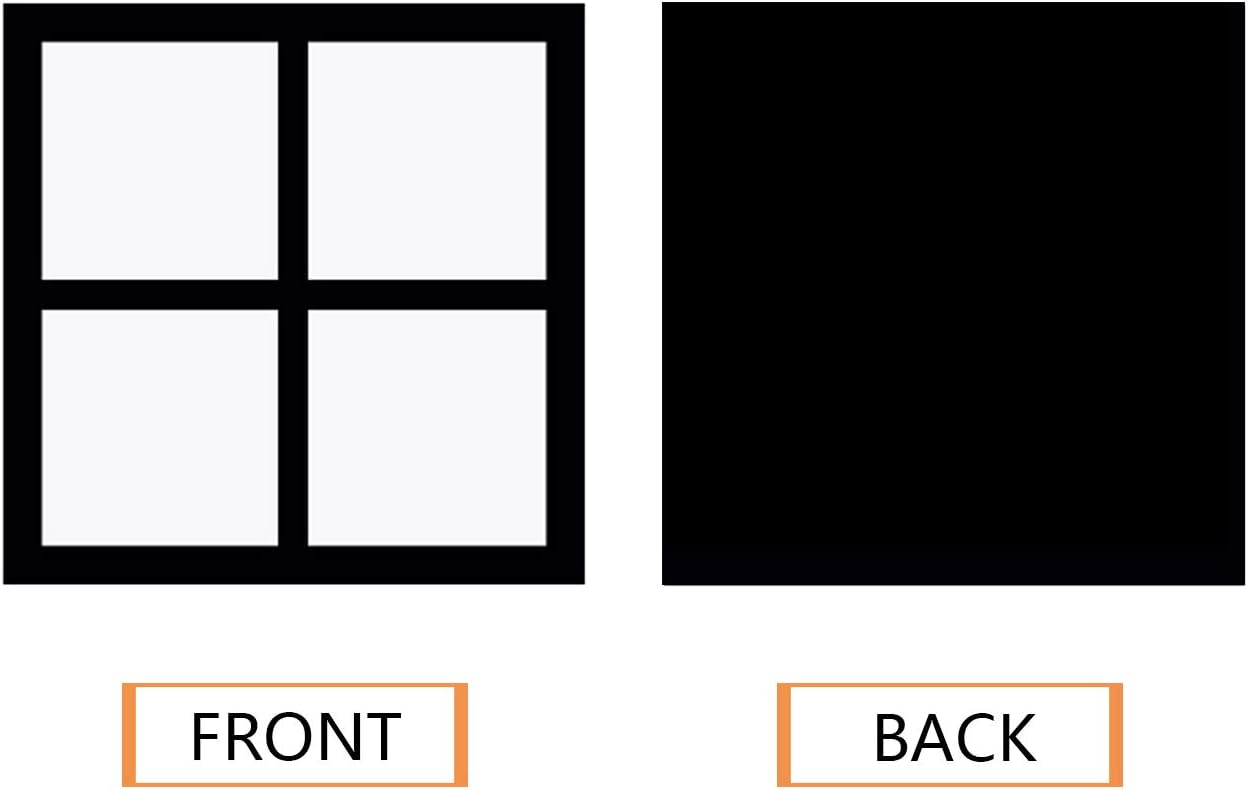 AQWJ 4 PCS Sublimation Blanks Polyester Pillow Cases with 4 Panel，Throw Pillow Covers 16 x 16 Inch for Sublimation Printing Sofa Couch DIY Blanks Pillow Case No Pillow Insert